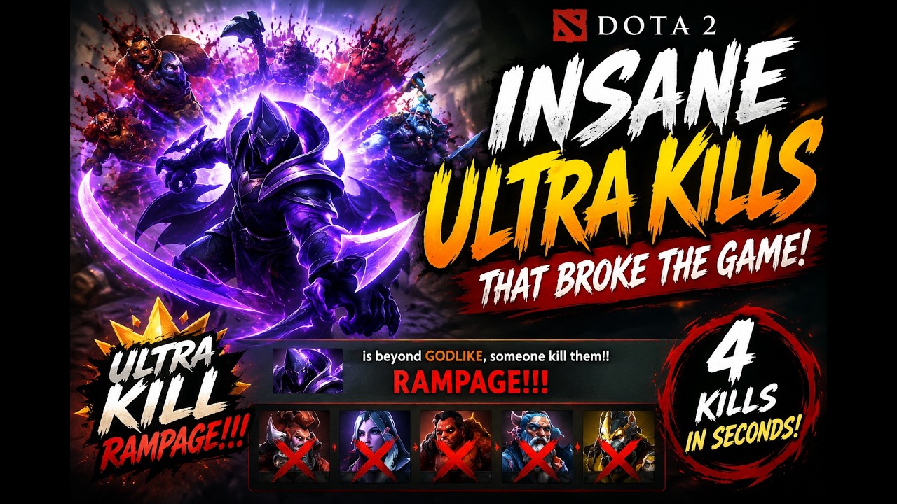 INSANE Ultra Kills That Broke the Game! | Dota 2 Compilation ๐ฅ