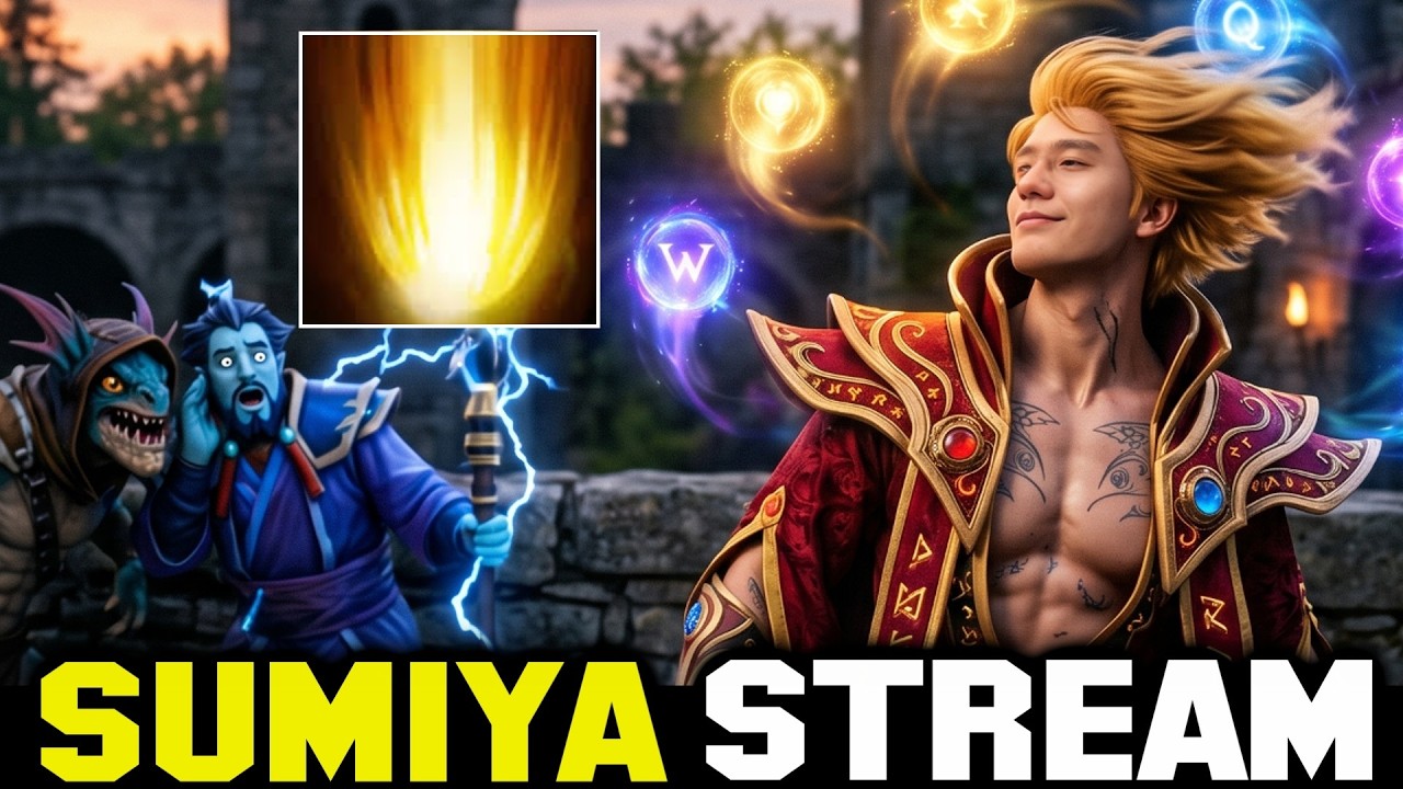 They must think something's Wrong with my Sunstrike | Sumiya Invoker Stream Moments 5571