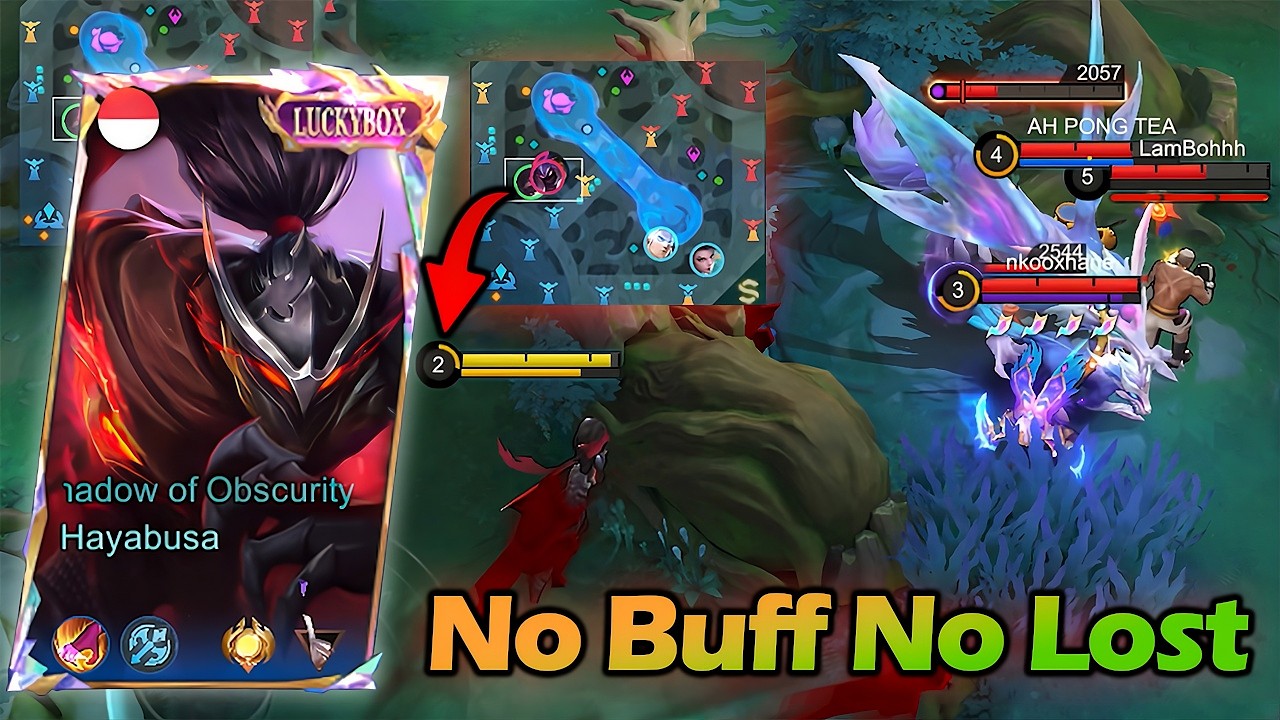 HAYABUSA NO BUFF NO LOST!?š„SOLO RANK MET TEAM DOG