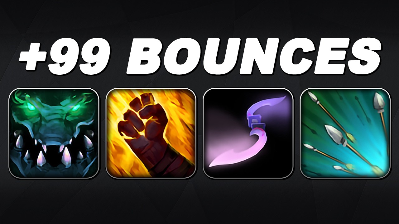 BOUNCES ABUSE: SLEIGHT OF FIST + ATROPHY AURA | Dota 2 Ability Draft