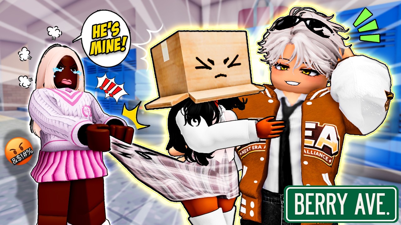 Girl WON'T SHOW HER FACE In SCHOOL | Story Roblox