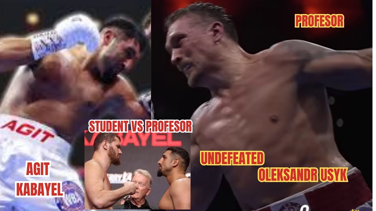 Agit Kabayel vs Oleksandr Usyk, Two Undefeated Fighters, Experience and Youth Who Becomes Immortal