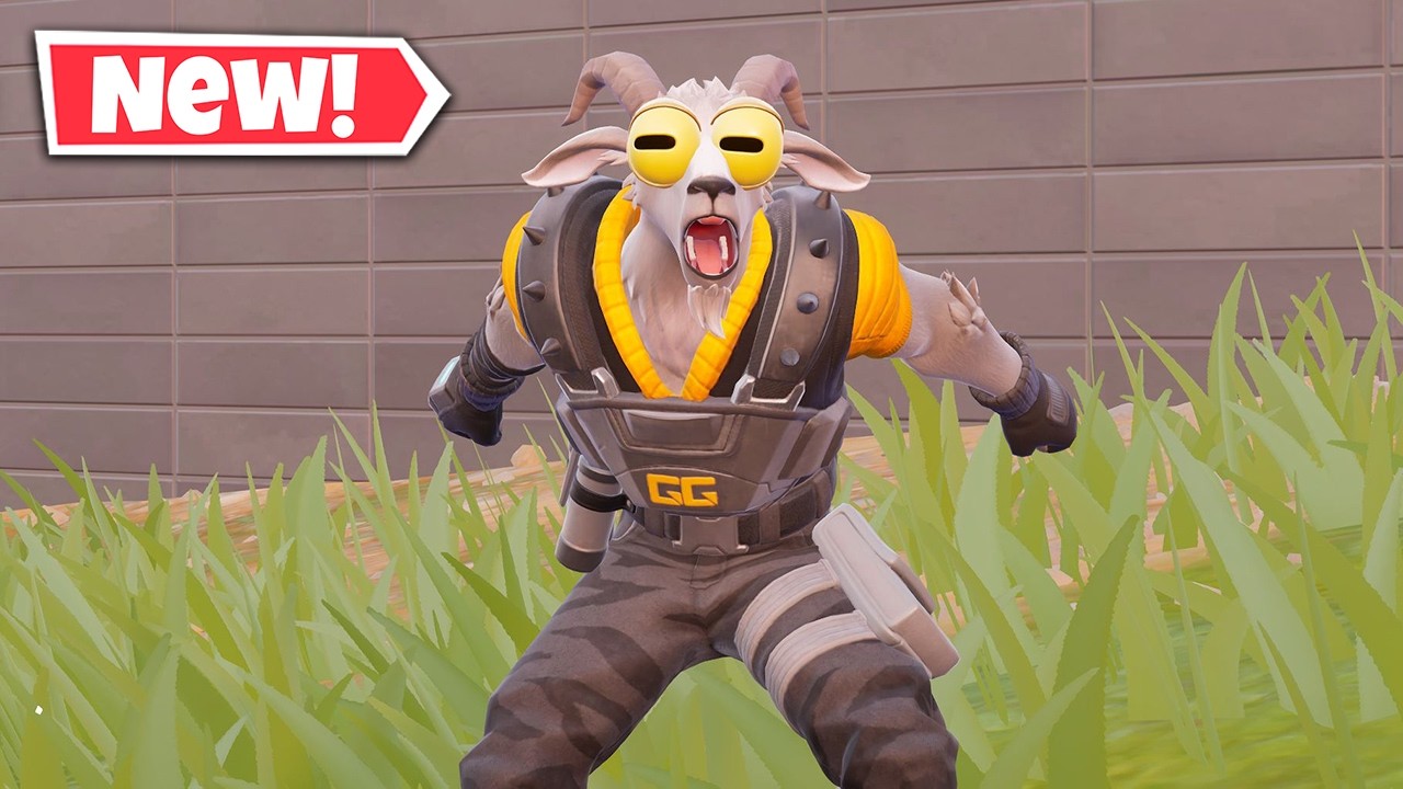 NEW THE GOAT Skin Gameplay In Fortnite! (Go Goated)