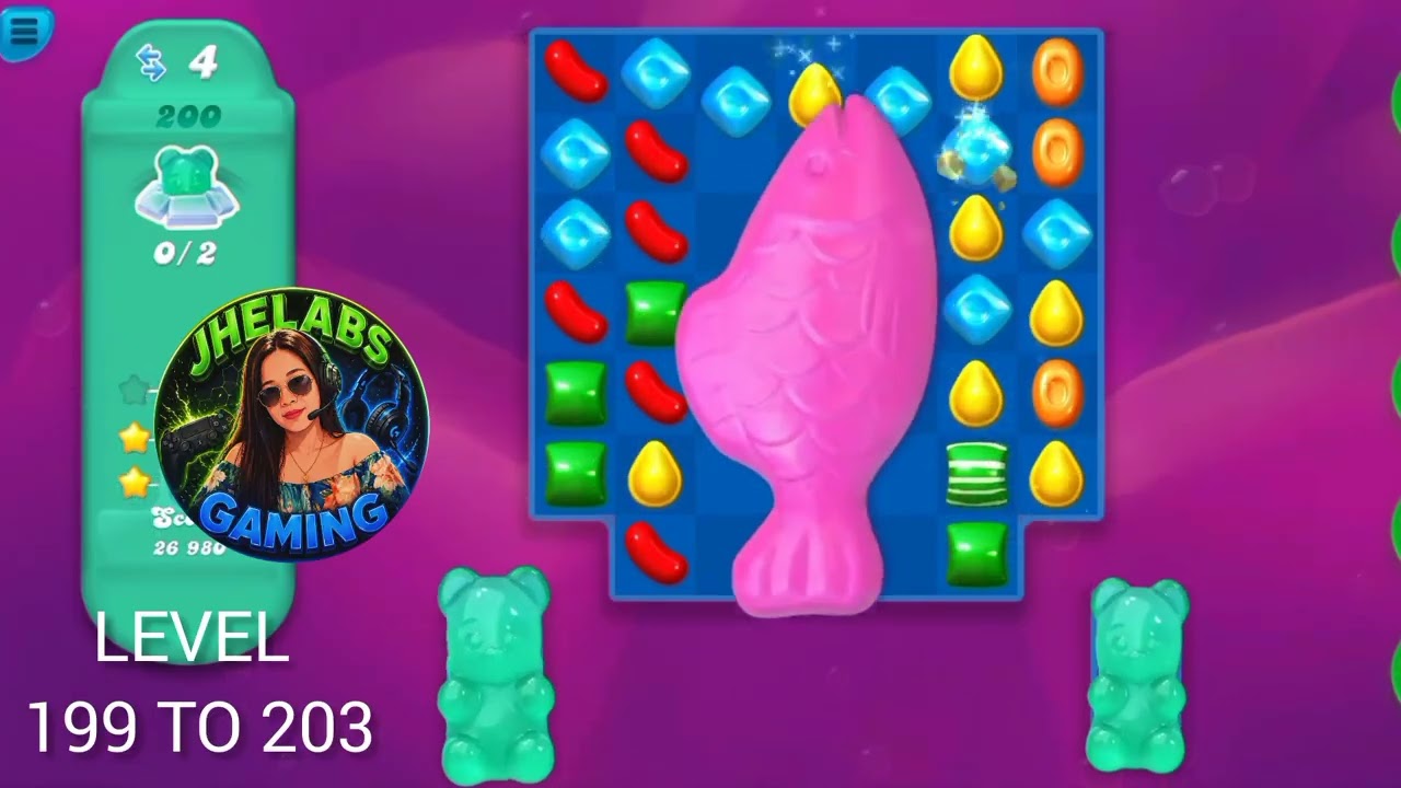 199 TO 203 HARD LEVEL CANDY CRUSH SODA LET'S PLAY JHELABS GAMING