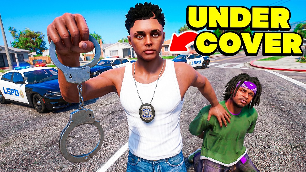 I Became an UNDERCOVER COP in GTA 5 RP..