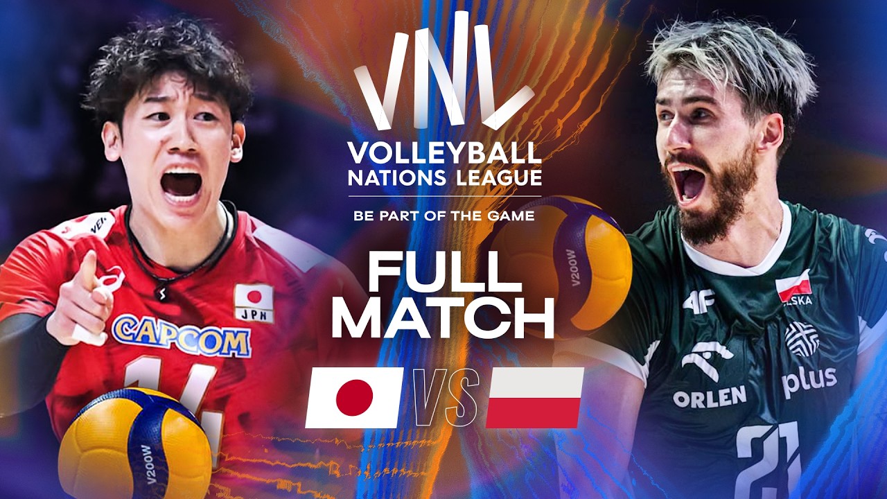 Japan π―π΅ vs. Poland π΅π± - Quarter Final | VNL 2025 - Full Match