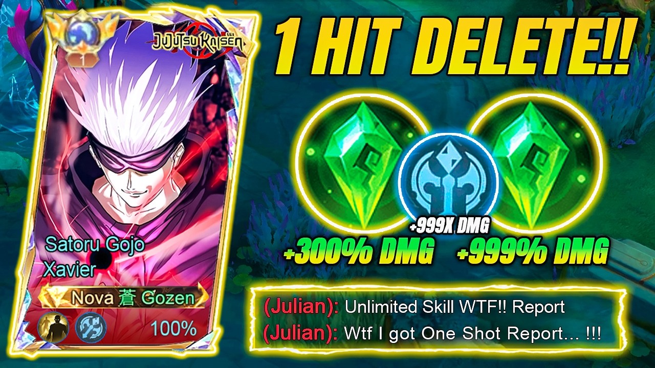 ABUSED THIS NEWLY BUFFED XAVIER WITH MY NEW ONE SHOT BUILD AND BROKE THE RANK SYSTEM - MLBB