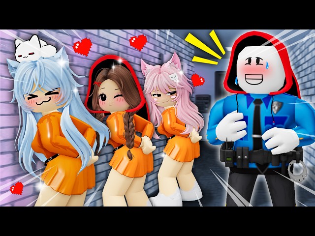 JJ is The ONLY BOY in An ALL GIRLS PRISON Love Curse?! - Maizen Roblox
