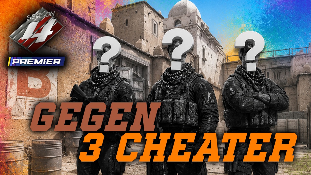 Gegen 3 Cheater auf Dust 2... | CS2 MatchMaking Highlight
