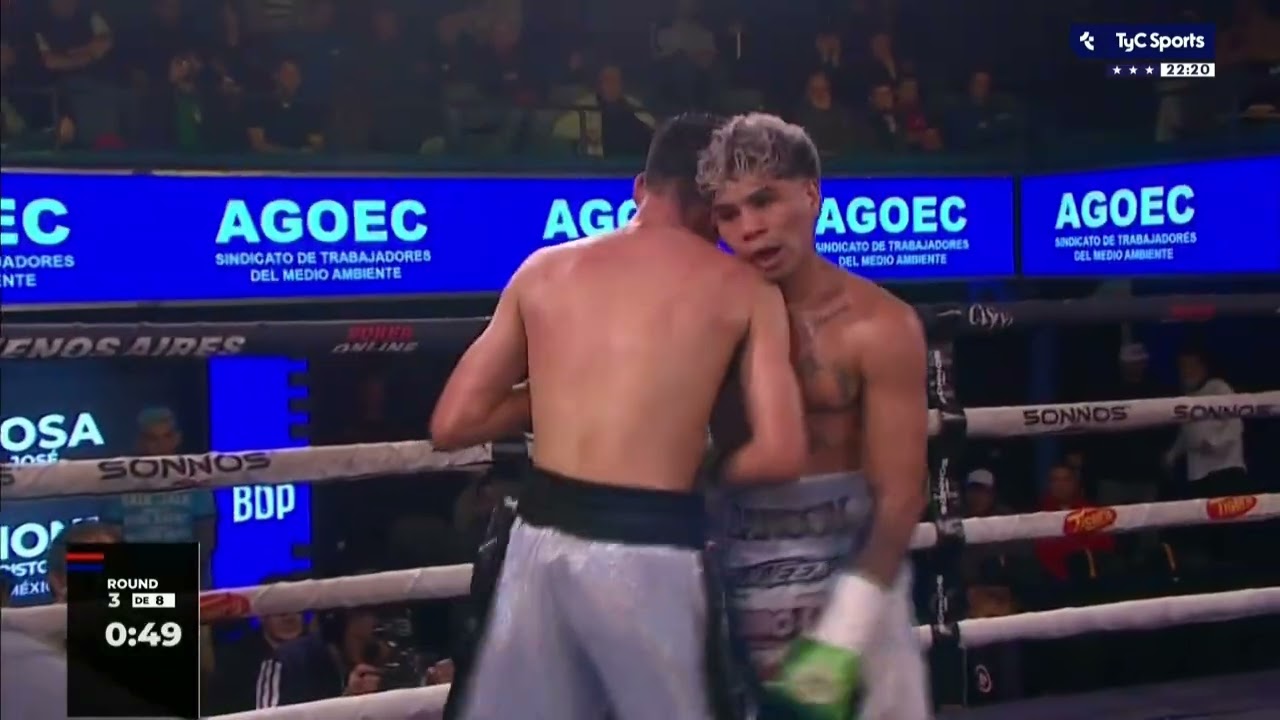 José Sansón Rosa vs. Christopher Briones - Boxeo de Primera - TyC Sports