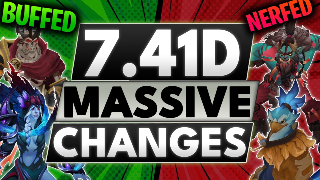 Dota 2 Patch 7.41d Full Breakdown