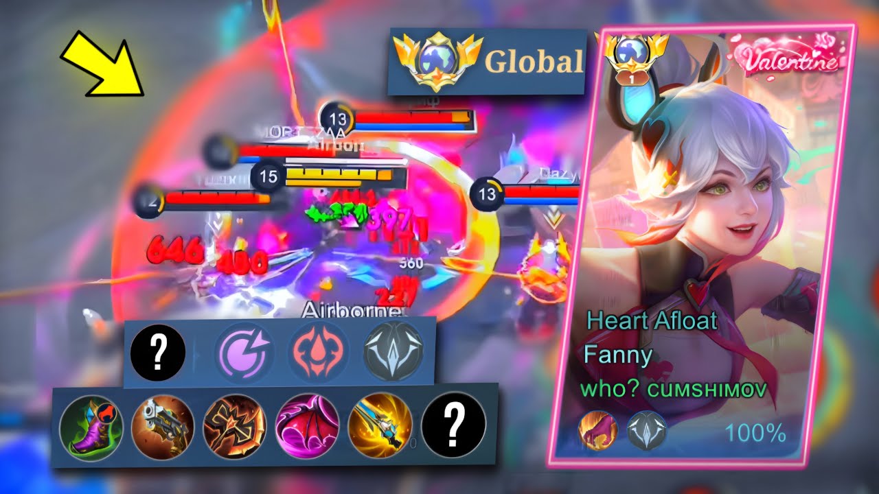 GLOBAL FANNY GAMEPLAY! 300 IQ ROTATION🧠 MOBILE LEGENDS BANG BANG