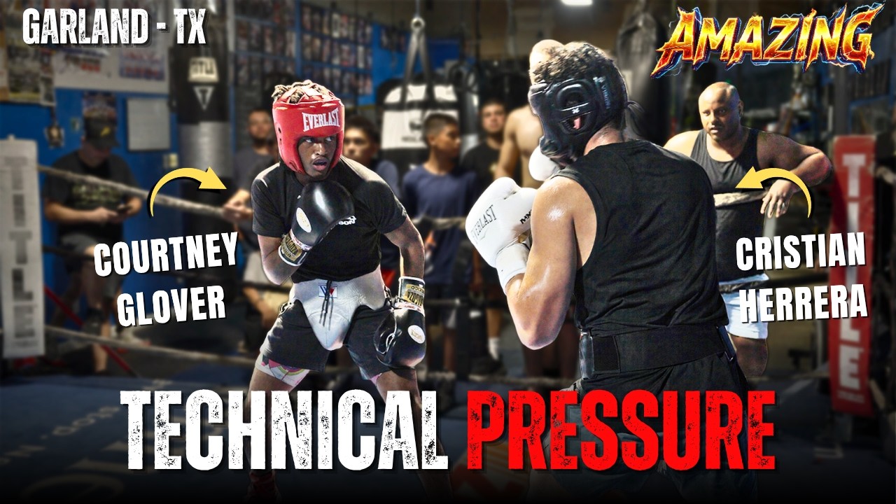 THE ICEMAN! Technical Amateur Boxer Spars Against The #1 At 138 LBS!