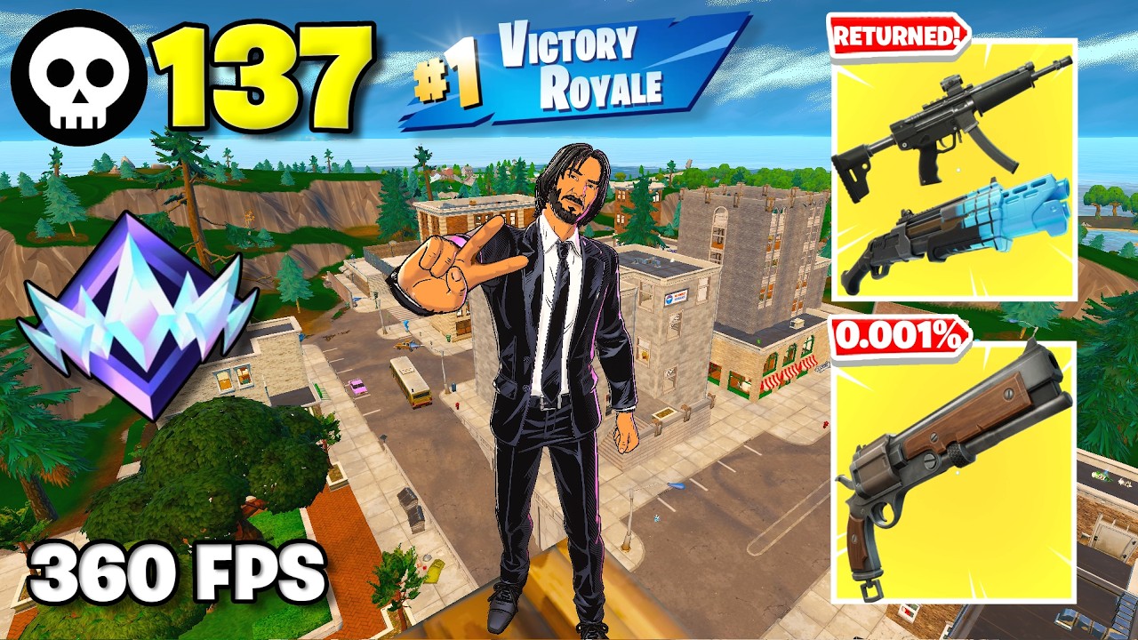 137 Elimination Solo "RELOADโ Gameplay Wins (Fortnite Chapter 7 Season 3 PS5 Controller)