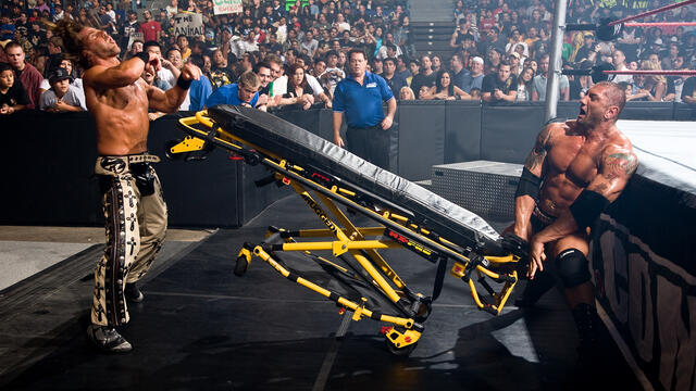 FULL MATCH: Shawn Michaels vs. Batista | Stretcher Match: WWE One Night Stand 2008 background