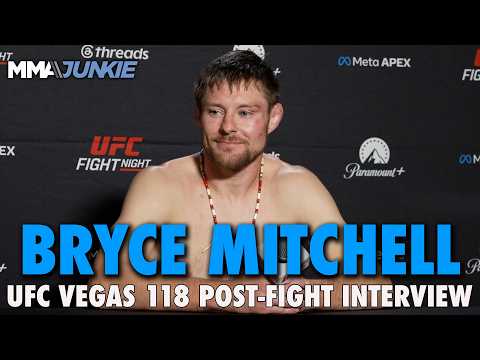 Bryce Mitchell would fight at White House if O'Malley or Zahabi pulls out | UFC Vegas 118