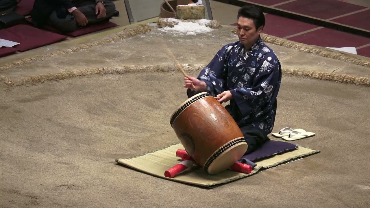 4K 宝富士断髪式 櫓太鼓打分 呼出し 富士夫 Yagura Daiko drums - Fujio【TAKARAFUJIFUJI retirement ceremony】2026/05/31