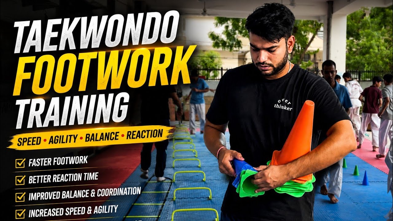 Taekwondo Agility Training π₯ Speed, Footwork, Reaction & Coordination Drills for All Athletes