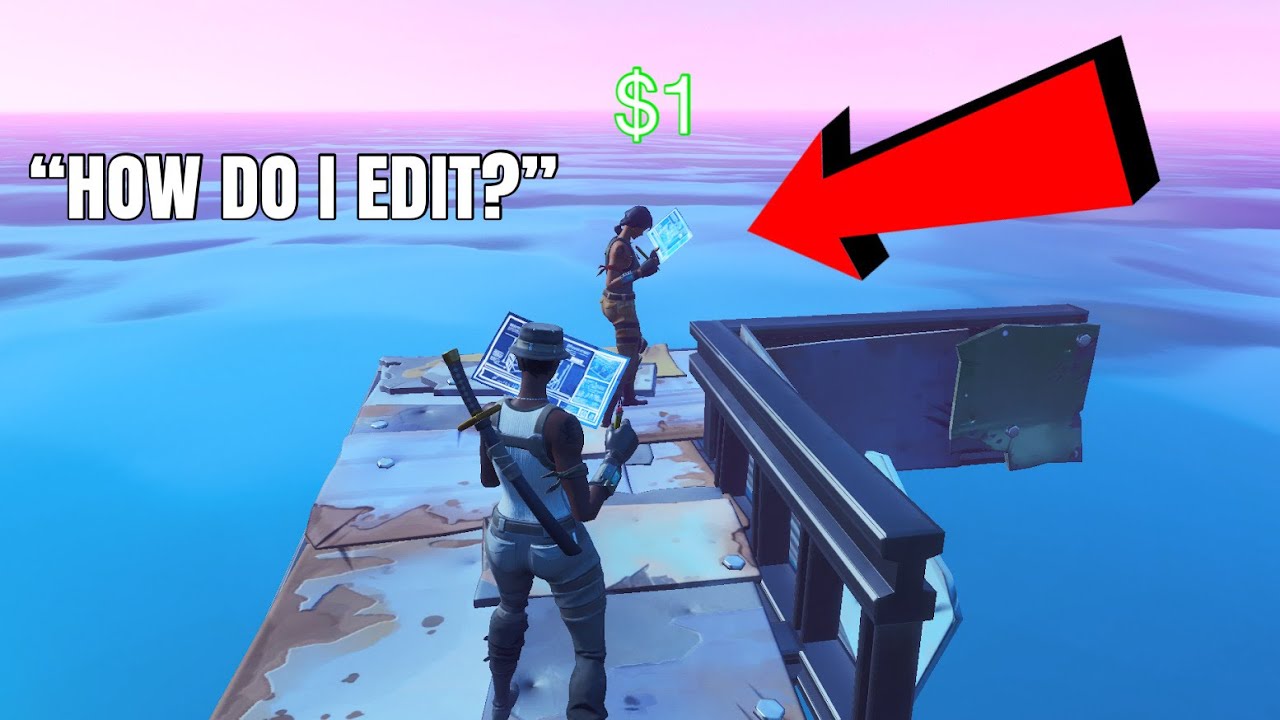 I Hired a $1 Fortnite Editing Coach... (bad idea) background
