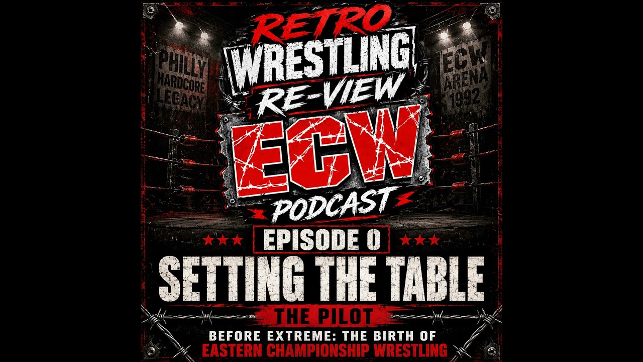 Retro Wrestling Re-View ECW Podcast Ep. 0 - The Pilot/Setting the Table: Before Extreme - The Bir...