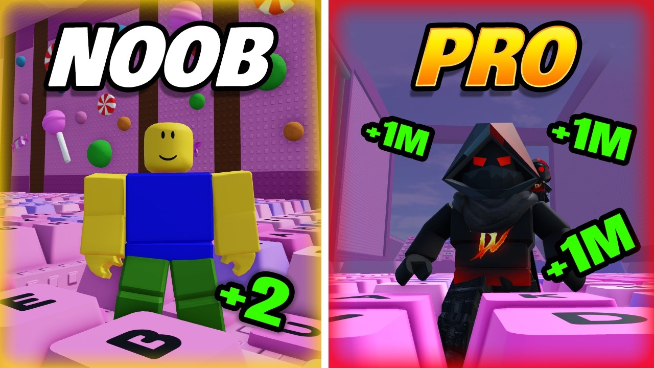Speed Keyboard Escape Noob to Pro - New Roblox Game Ep.#8