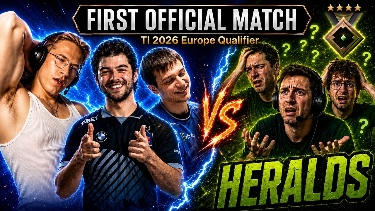 ARTEEZY, TOPSON & CEB vs HERALDS… Their FIRST Official Match - TI 2026 Europe Qualifier