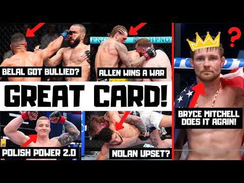 UFC Vegas 118 Event Recap Muhammad vs Bonfim Full Card Reaction & Breakdown