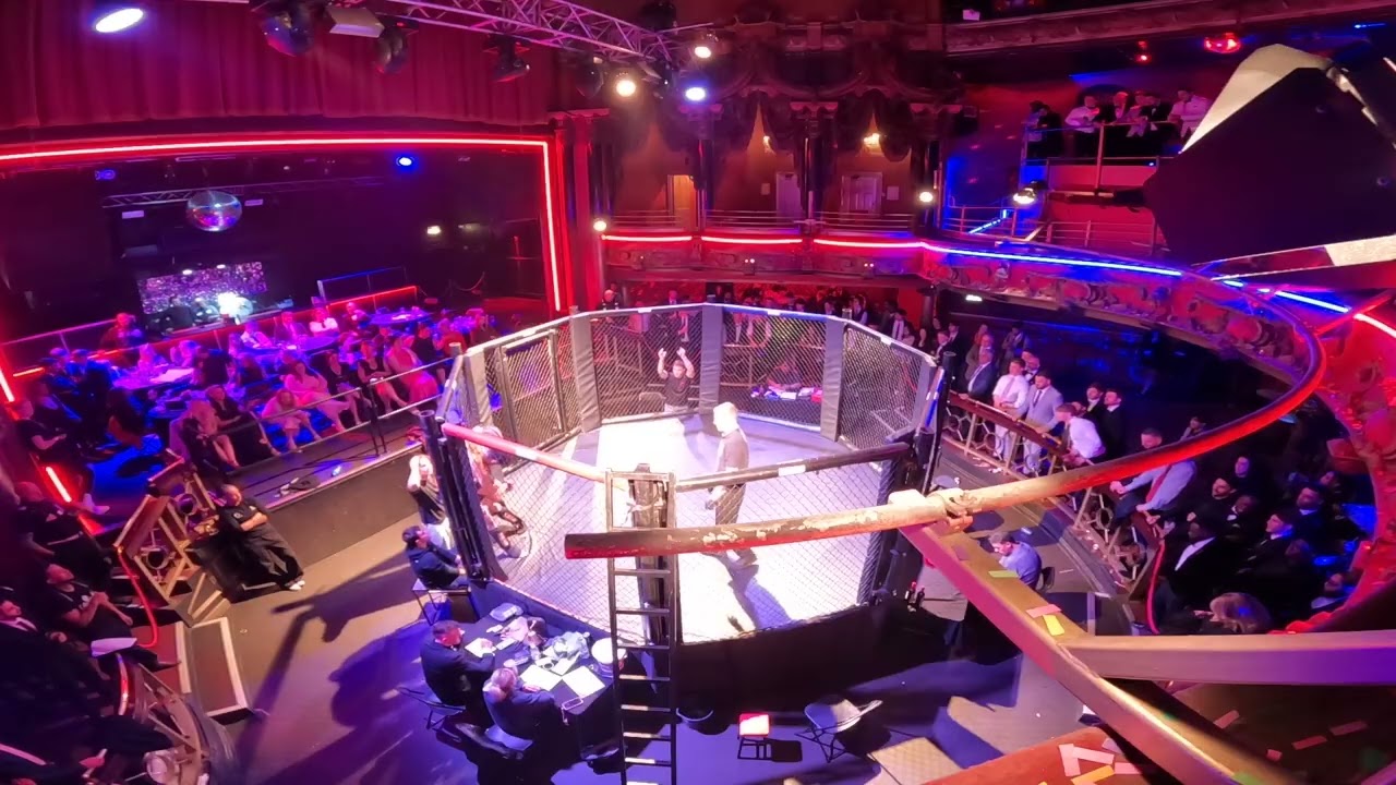 LONDON | ULTRA MMA | CARNELL THE CONQUEROR OR CTC VS LUKE HENSMAN background
