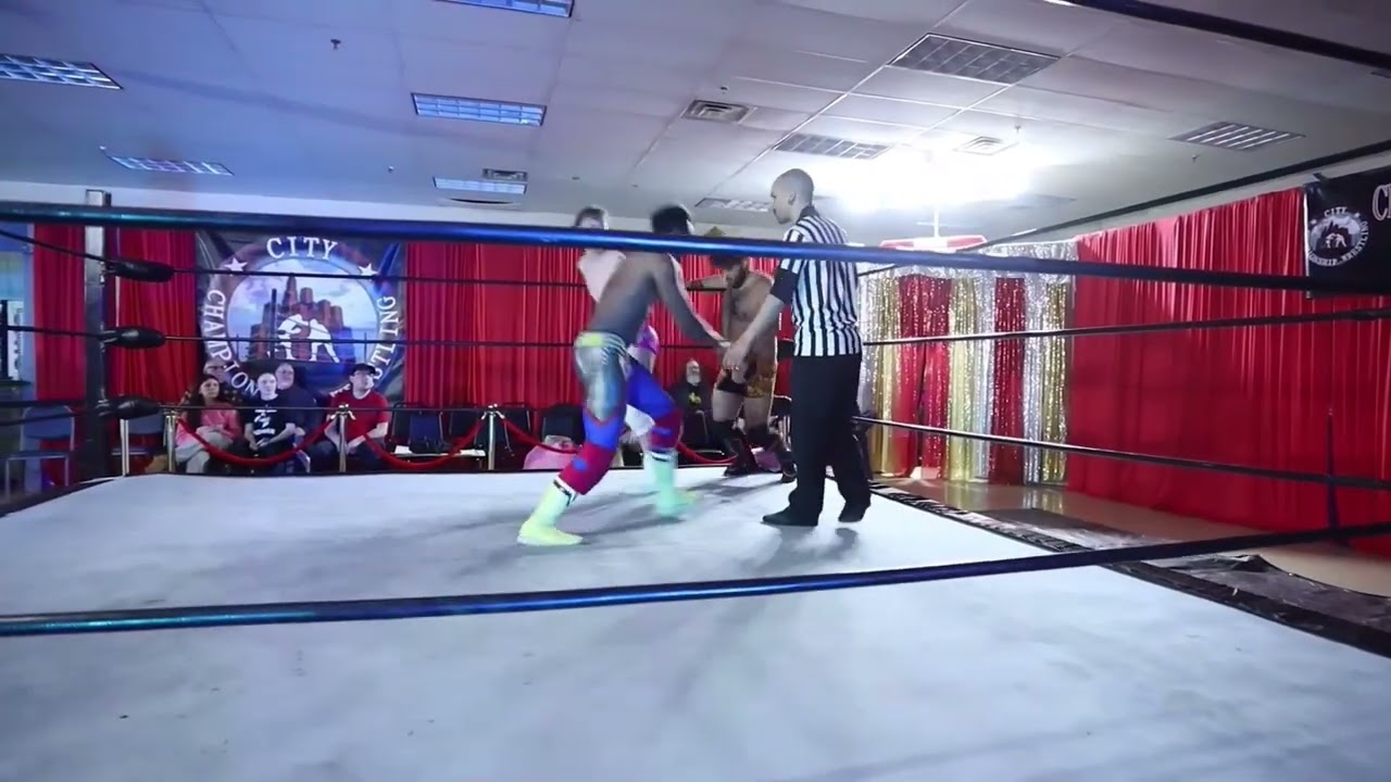 FULL MATCH Joseph Guerrero and Rinks vs Harley Rock and Albright Ep 135 background