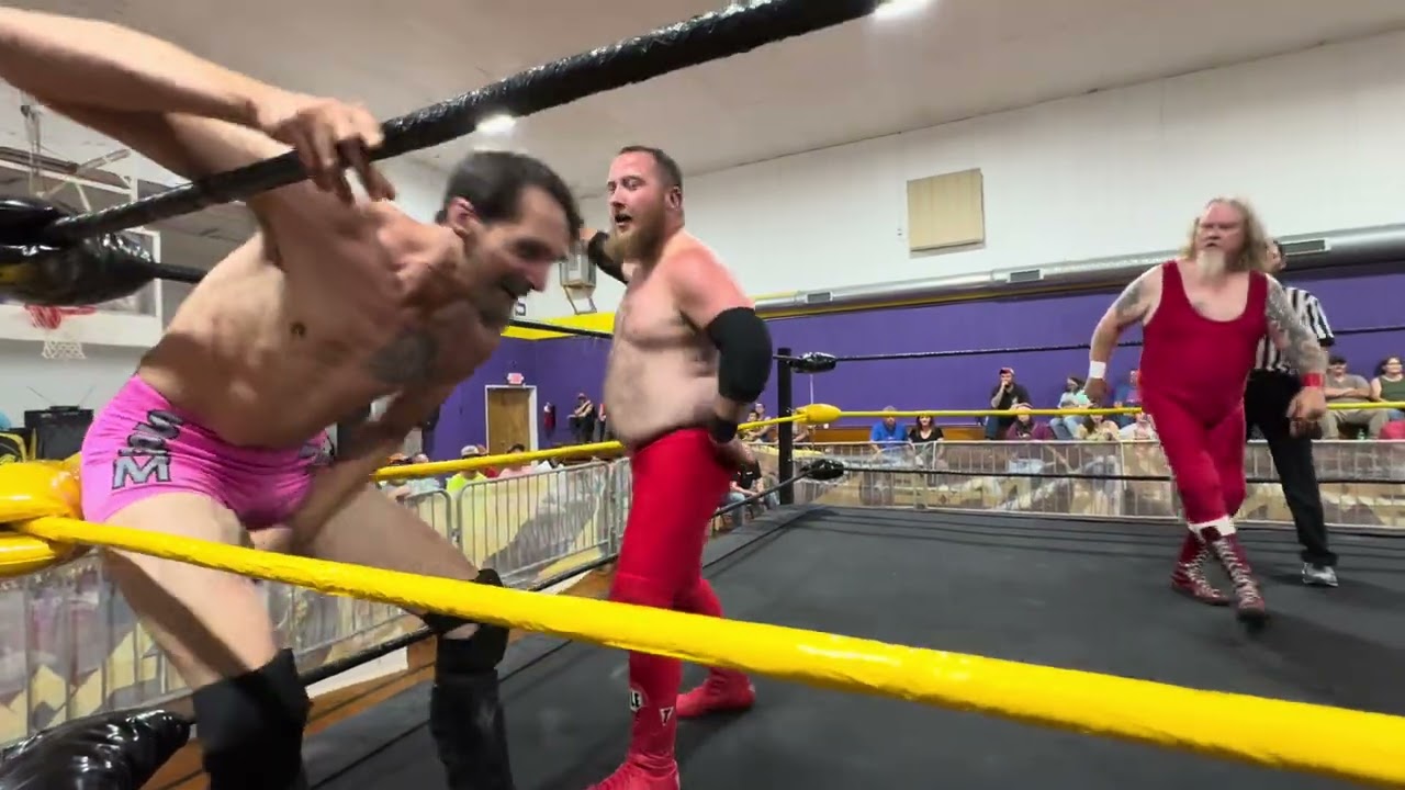 S&M vs Zander Lee and rowdy red for the Nawe tag team titles 06/06/26