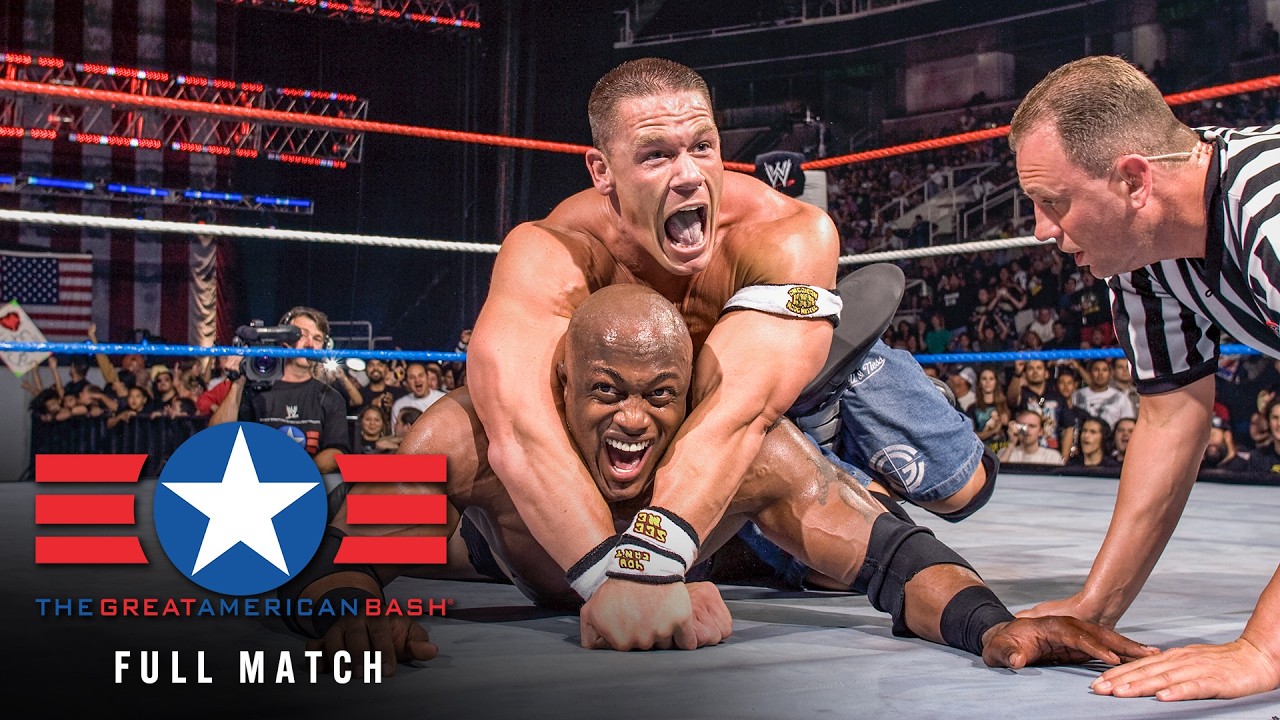 FULL MATCH: John Cena vs. Bobby Lashley | WWE Title Match: WWE Great American Bash 2007