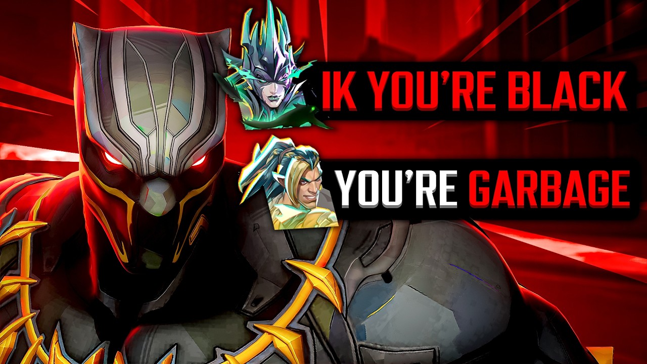 I CARRIED MY ANGRY AND RACIST TEAMMATES WITH BLACK PANTHER!