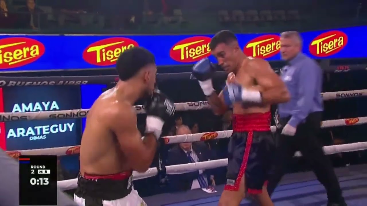Luciano Amaya vs. Dimas Garateguy - Boxeo de Primera - TyC Sports