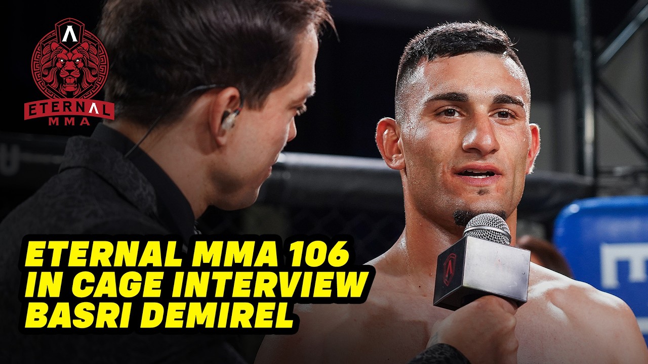 Eternal MMA 106: Basri Demirel: In Cage Interview background
