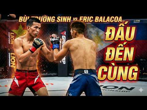 CÚ ĐÁ MANG THƯƠNG HIỆU LIÊN PHONG MMA! BÙI TRƯỜNG SINH KẾT THÚC ĐỐI THỦ PHILIPPINES SỚM TẠI LC32