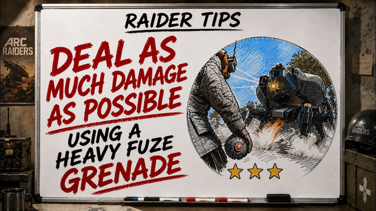 Heavy Fuze Grenade Trial Made Easy! | ARC Raiders Guide