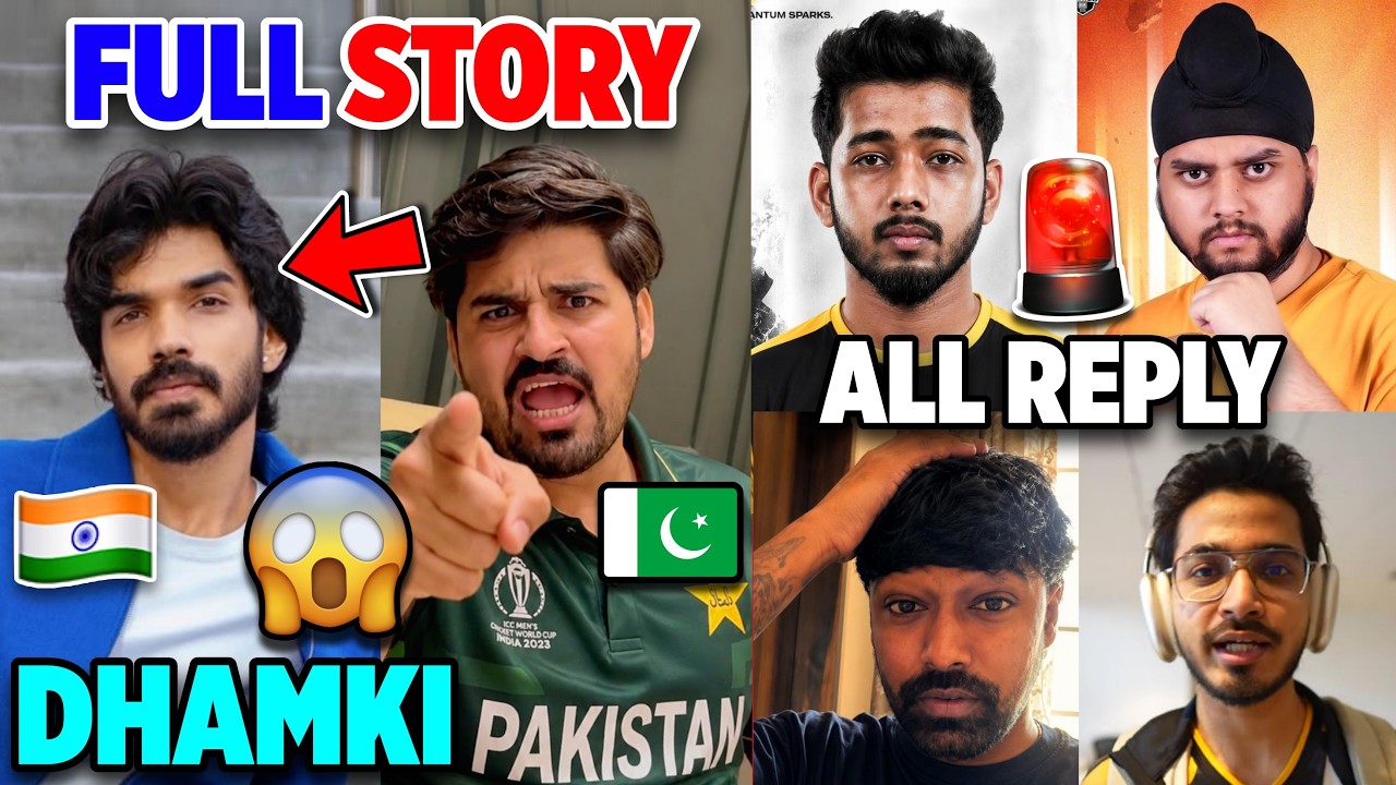 🇮🇳SNAX vs Am Khan🇵🇰 Full CONTROVERSY 😱 Warning & Big EXPOSED😳 BGMI Teams, Full Story & All Reply ✅