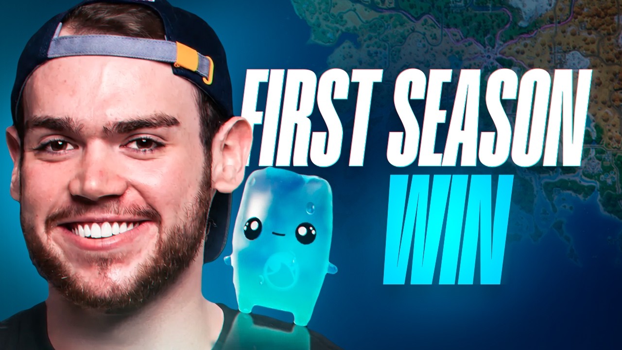 MY FIRST WIN IN THE NEW FORTNITE SEASON!