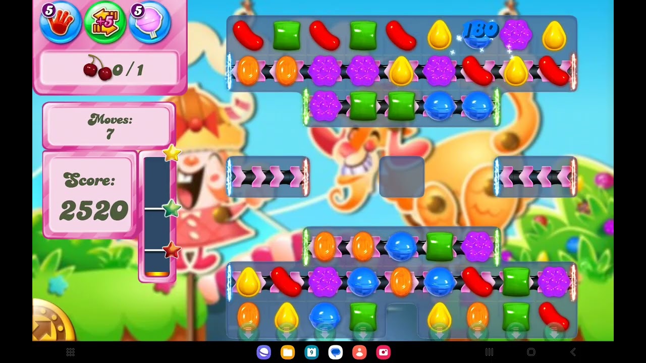 Candy crush saga old version modded gameplay #134