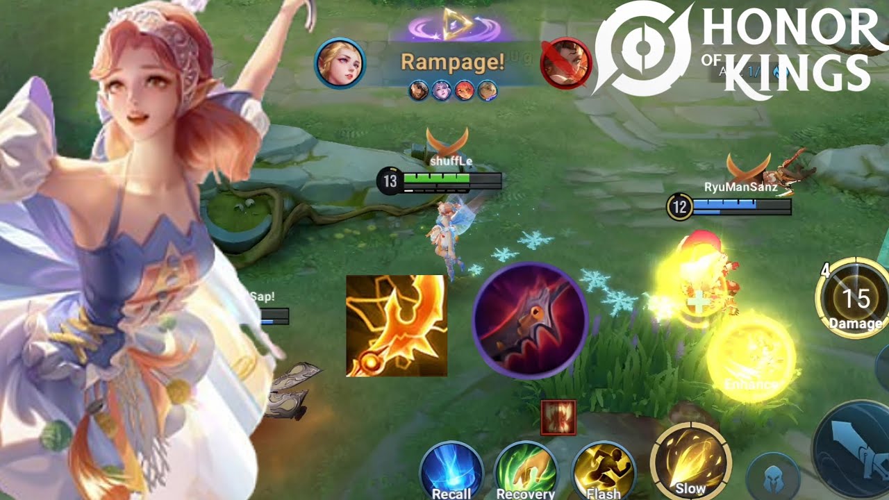 ERIN INSANE ATTACK SPEED | HONOR OF KINGS GAMEPLAY