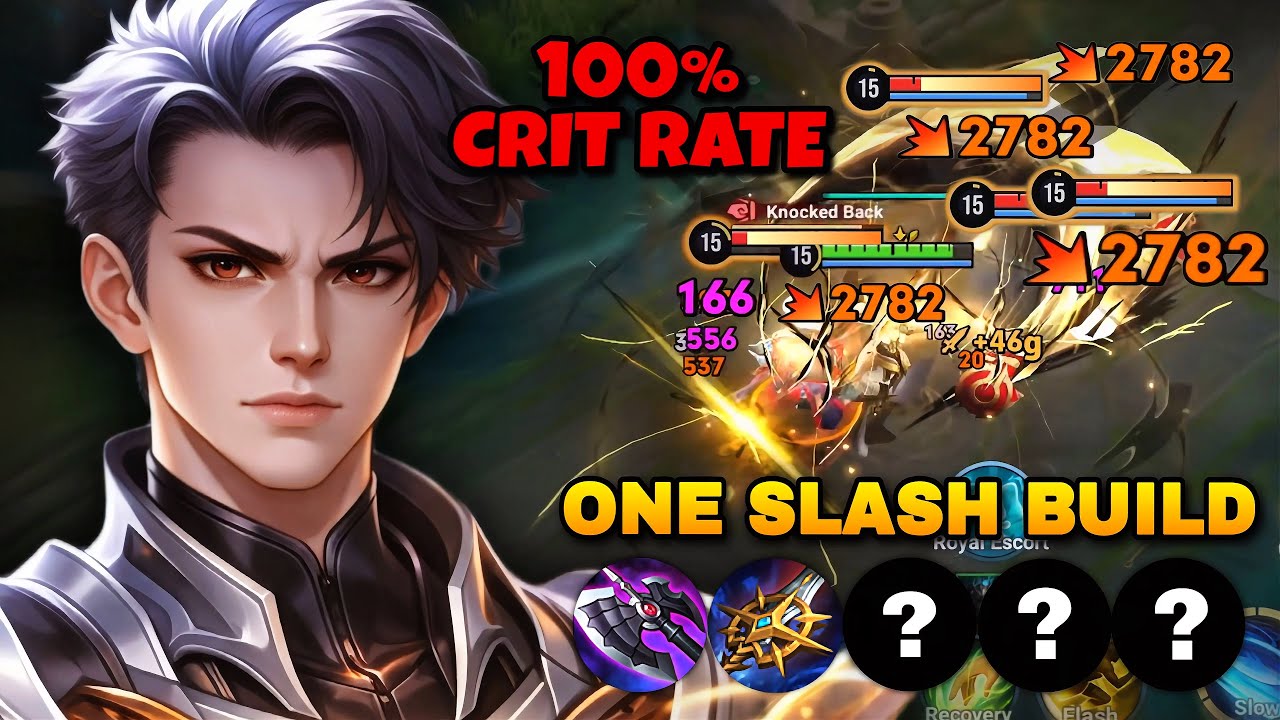 TOP ASIA KAIZER 1 SLASH BUILD WITH 100% CRIT RATE IS TOO OVERPOWERED IN JUNGLE! | HONOR OF KINGS backdrop