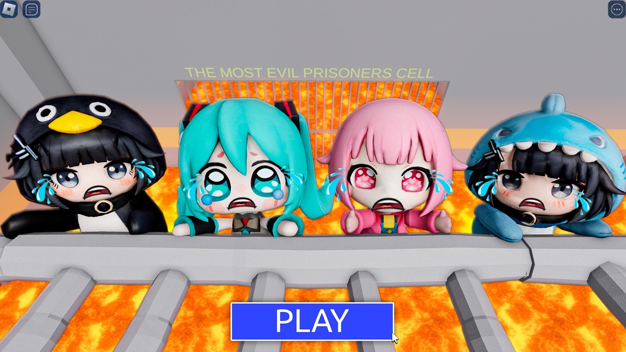 GUGUGAGA BABIES NEED HELP! BARRY'S PRISON RUN! #roblox #ScaryObby