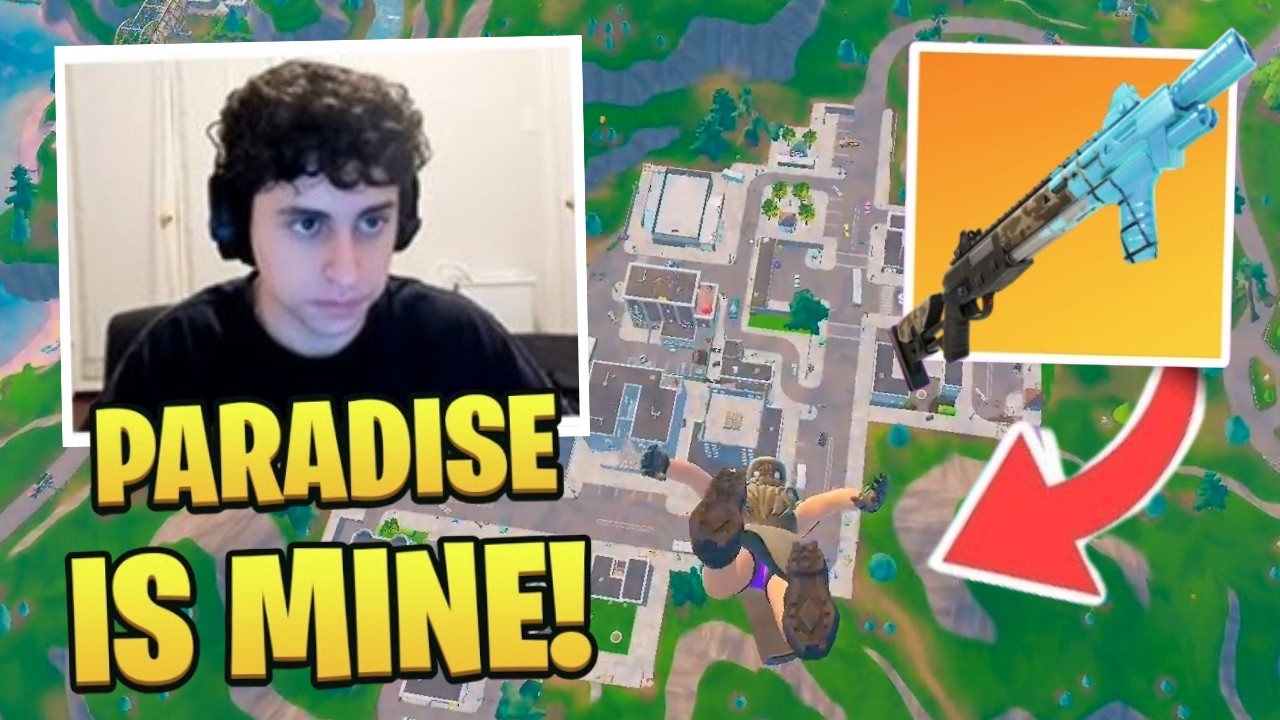 Boltz PROVES He OWNS Tilted Towers in UNREAL Reload! background