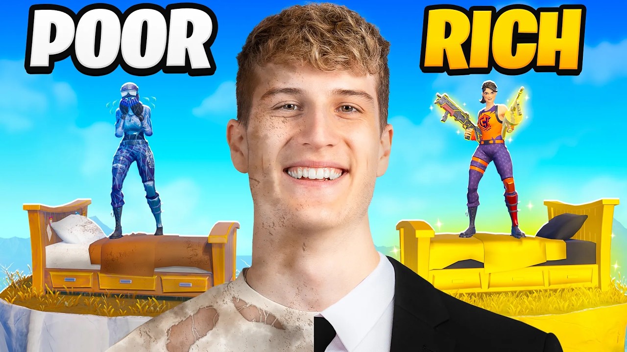 POOR vs RICH BEDWARS!