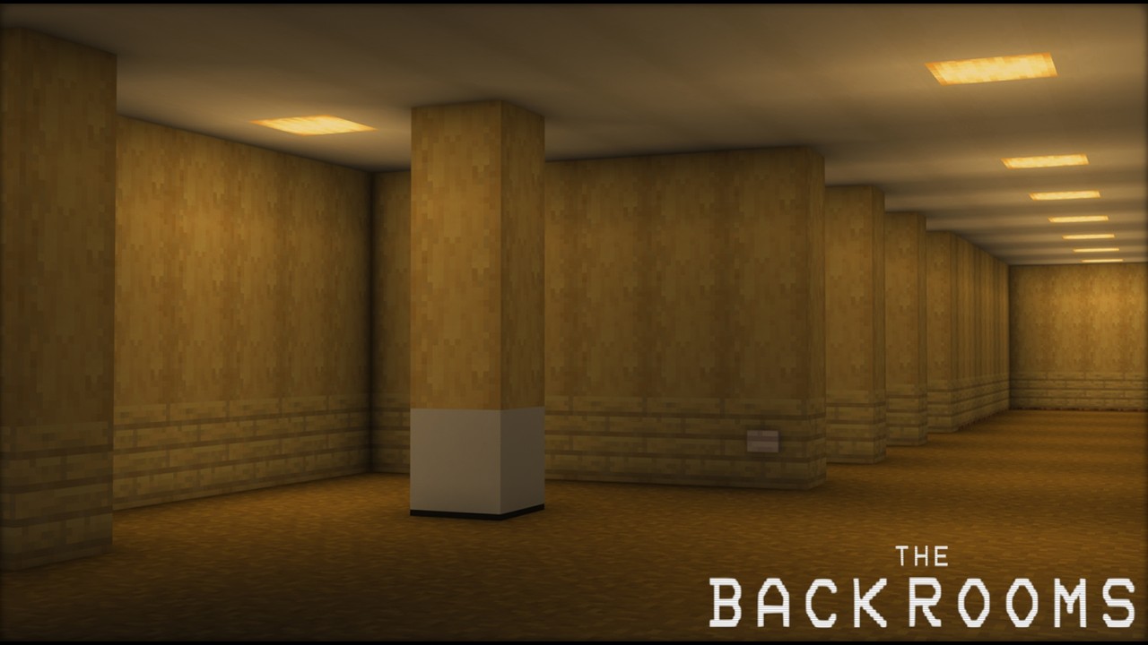 How to Build The Backrooms in Minecraft | Step-By-Step Tutorial backdrop