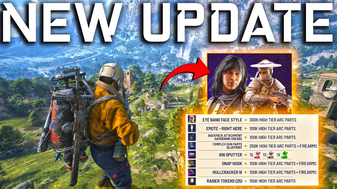 NEW ARC Raiders Update - New Trader Items, Set Variants And More