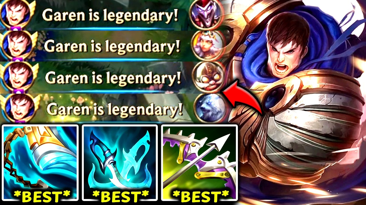 GAREN TOP IS NOW #1 BEST TOPLANER IN THE ENTIRE GAME (S+ TIER) - 2026 Garen TOP Gameplay Guide
