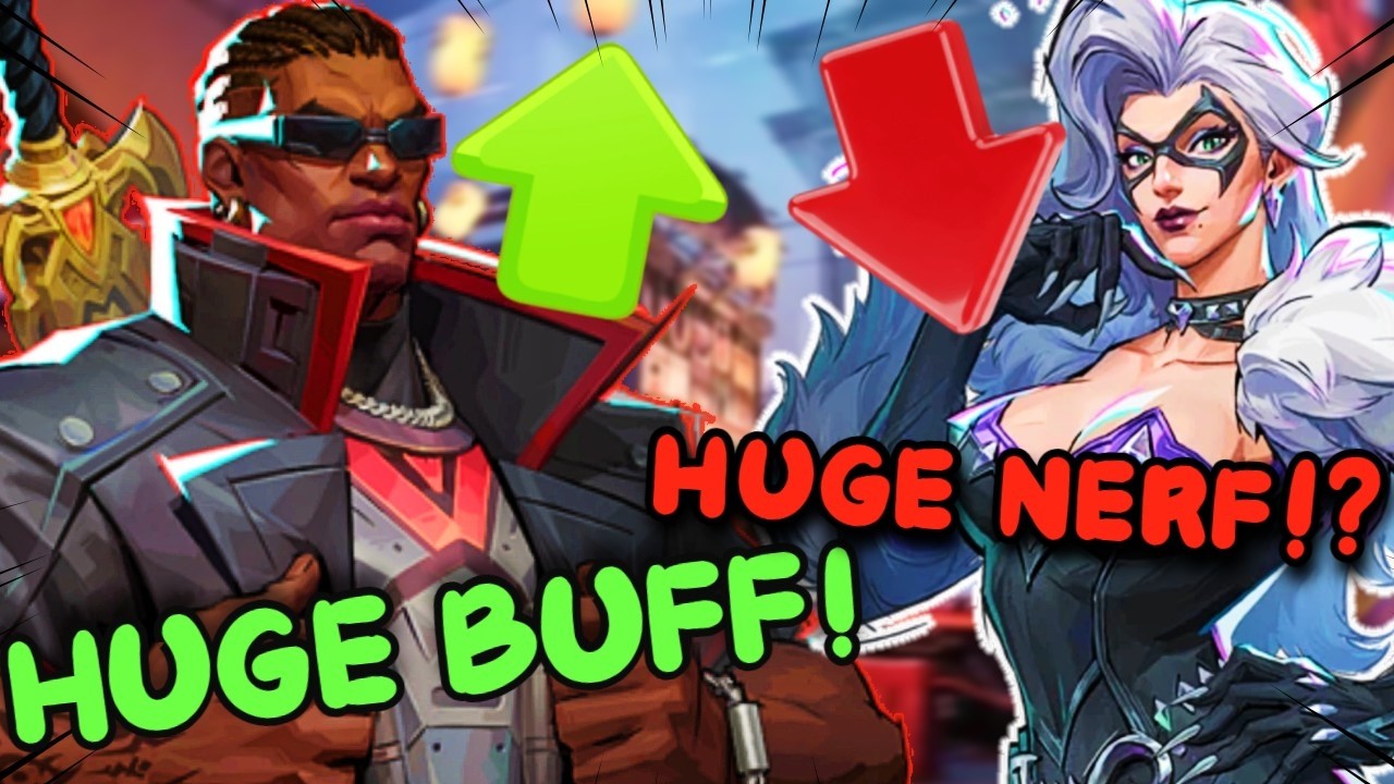 HUGE BLADE and ROGUE BUFFS! BLACK CAT NERFS! Crazy Marvel Rivals Patch Notes!