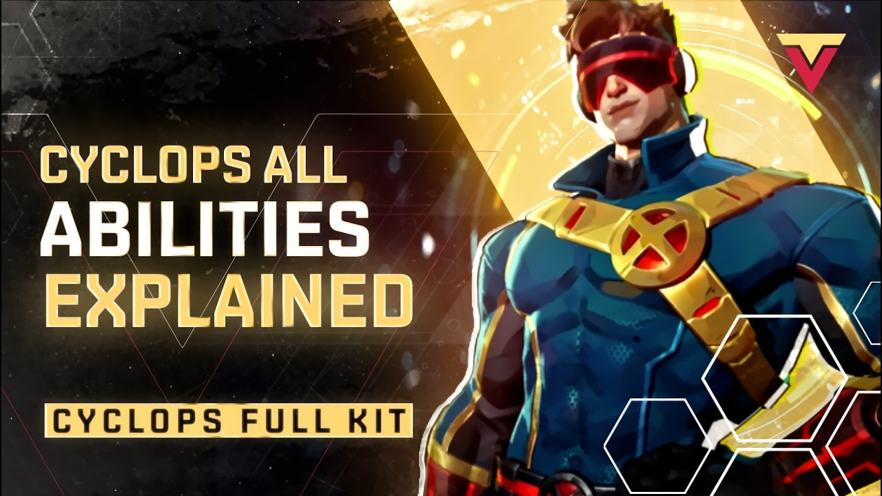 ALL of Cyclops's Abilities EXPLAINED in Marvel Rivals