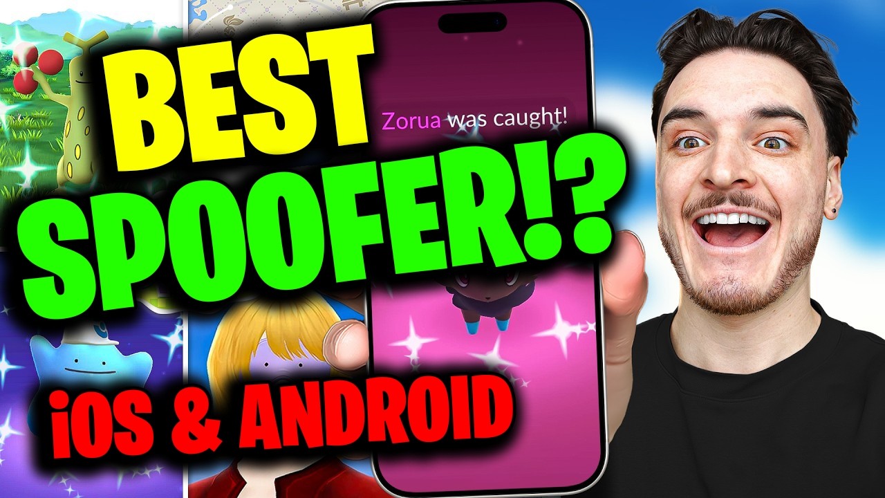 BEST Pokemon Go SPOOFER iOS & Android in 2026 🕹️ Pokemon Go Spoofing TUTORIAL Pokemon Go Hack backdrop
